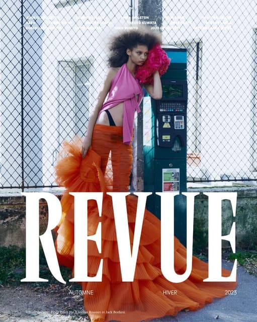 Revue Magazine #16 Fall/Winter 2023 Cove... — Revue Magazine