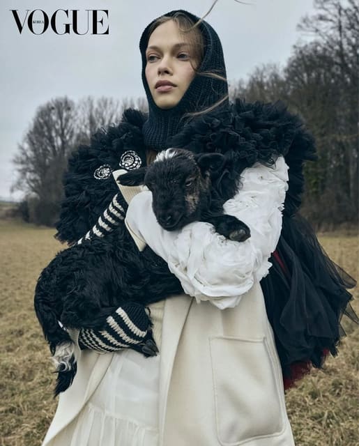 On a Windy Hill — Vogue Korea