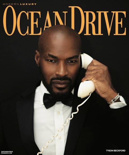 Ocean Drive December 2022 Cover — Ocean Drive