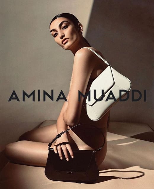 Amina Muaddi F/W 23 Campaign — Amina Muaddi