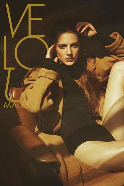 Velour Magazine F/W 13 Cover Ros Georgiou — Velour Magazine