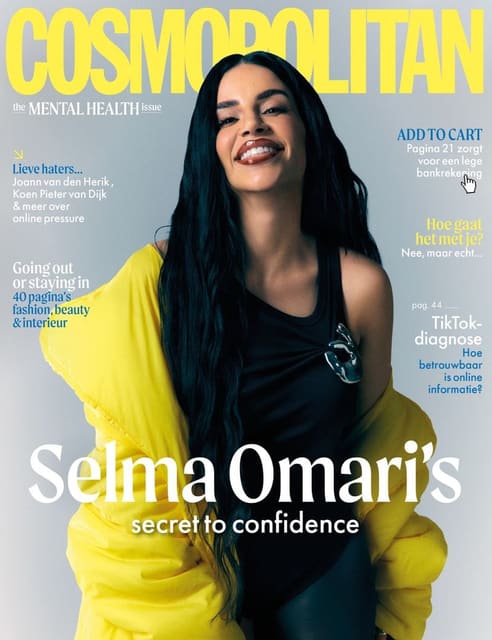COSMOPOLITAN Netherlands Cover with Selma Omari — Cosmopolitan Netherlands