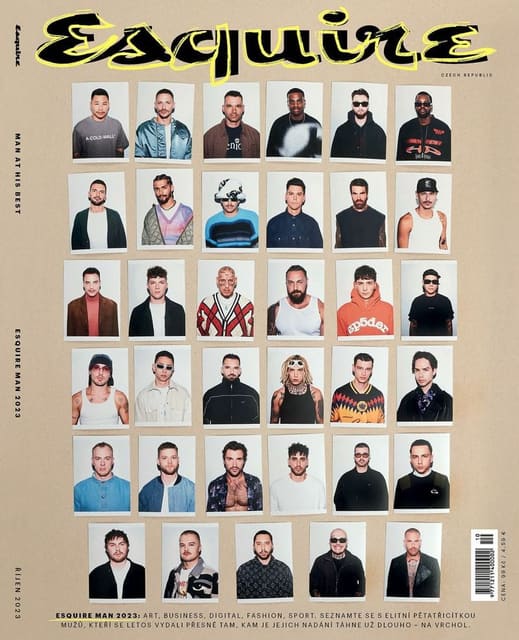 Esquire Czech Republic October 2023 Cover — Esquire Czech Republic