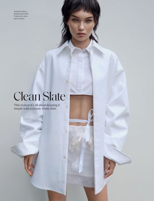 Clean Slate — Vogue Singapore