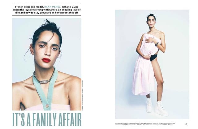 It's a Family Affair: Iman Perez — Glass Magazine
