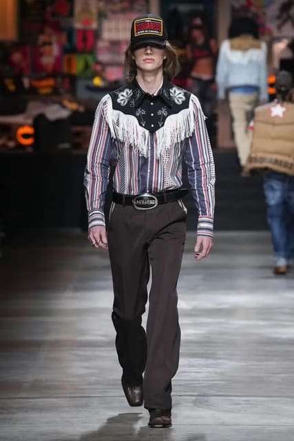 DSquared2 F/W 23 Men's Show — Dsquared2