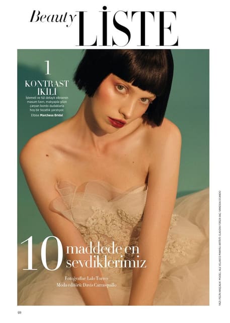 Beauty LISTE — Harper's Bazaar Turkey