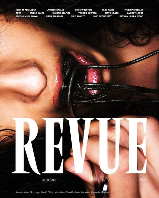 Revue Magazine #16 Fall/Winter 2023 Cove... — Revue Magazine