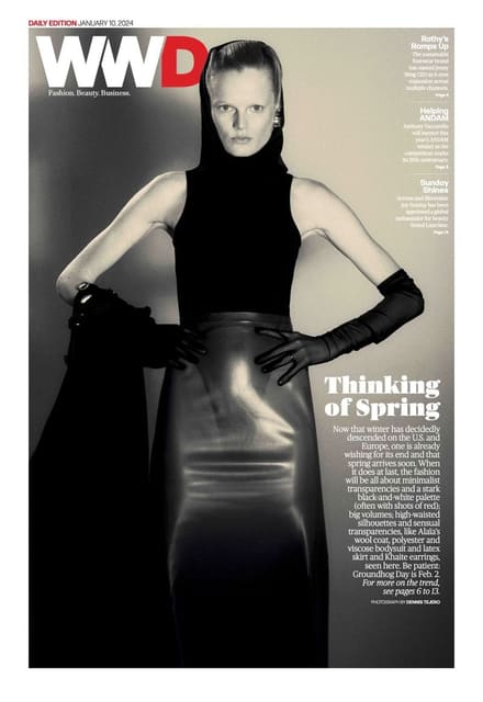 WWD - January 10, 2024 Cover — WWD