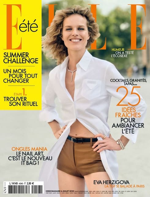 Elle France July 6, 2023 Cover — Elle France