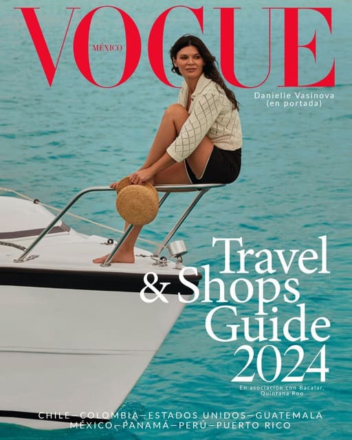Vogue Mexico Travel & Shops Guide Cover ... — Vogue Mexico