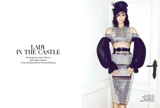 LADY IN THE CASTLE — Harper's Bazaar Thailand