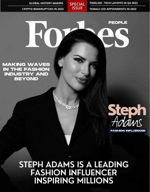 Forbes People December 2023 Cover By Sheena Golani — Forbes Magazine