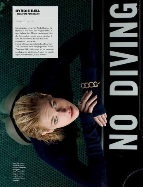 BYRDIE BELL for L'Officiel Italia