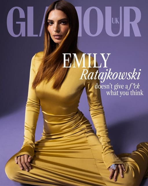 Glamour UK January 2024 Cover — Glamour UK