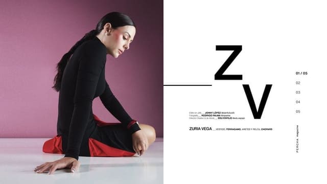 Zuria Vega for Percha Magazine