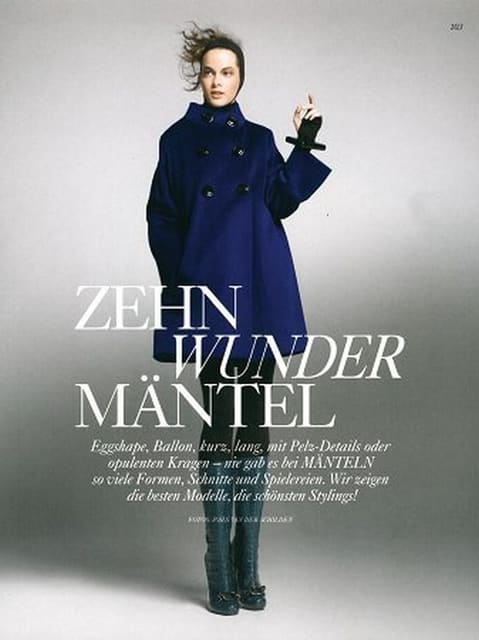 Zehn Wunder Mantel by Serge Guerand — Amica Germany