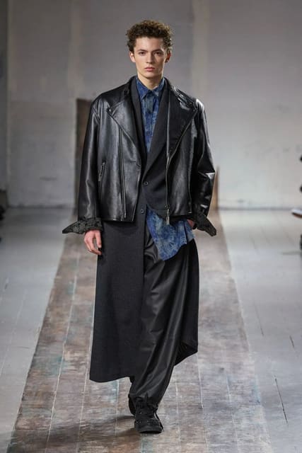Yohji Yamamoto F/W 24 Men's Show — Yohji Yamamoto