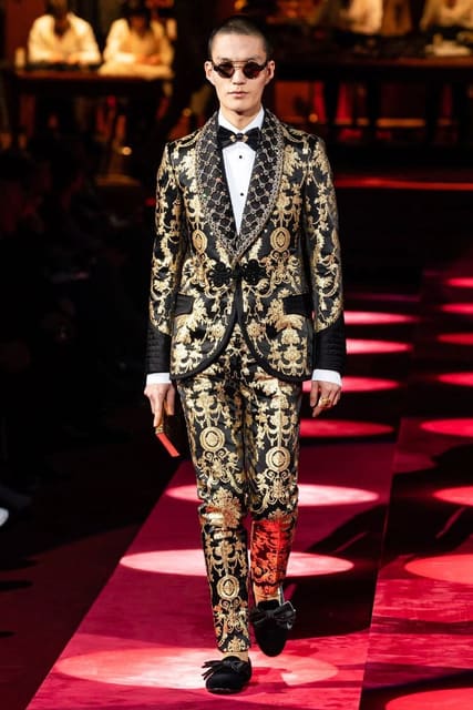 Dolce & Gabbana F/W 19 Men's Show — Dolce & Gabbana