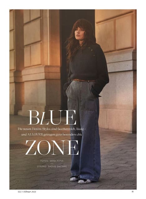 Blue Zone — Elle Germany