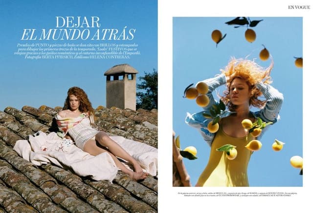 Dejar el mundo atrás — Vogue España