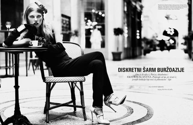 Discrete Charm of the Bourgeoisie — Elle Serbia