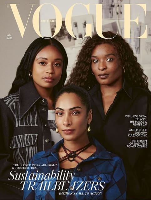 British Vogue January 2024 Covers — British Vogue