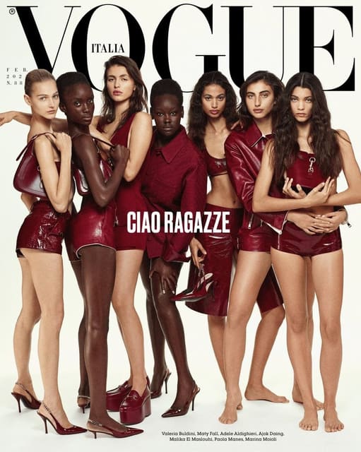 Vogue Italia February 2024 Cover — Vogue Italia