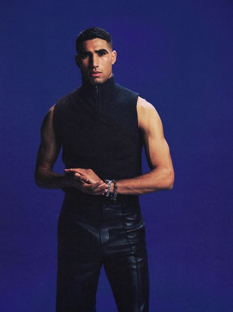 Achraf Hakimi for L'Officiel Saint Barth...
