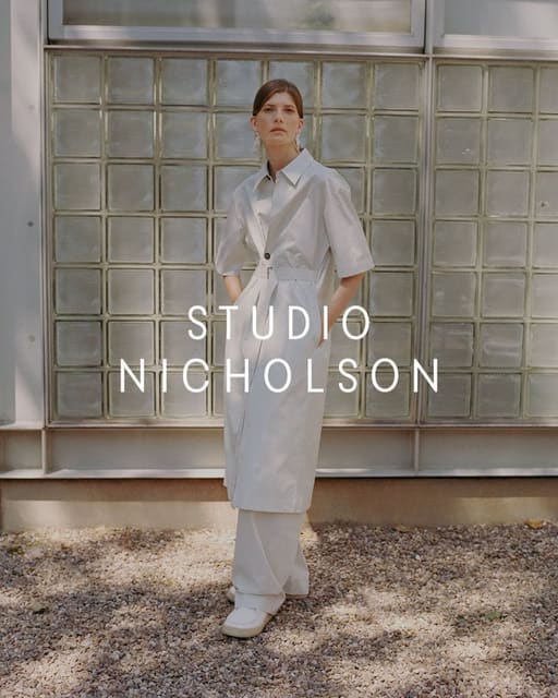 Studio Nicholson Autumn/Winter 2023 — Studio Nicholson