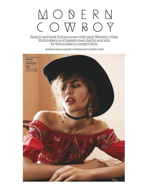Modern Cowboy for Look Magazine