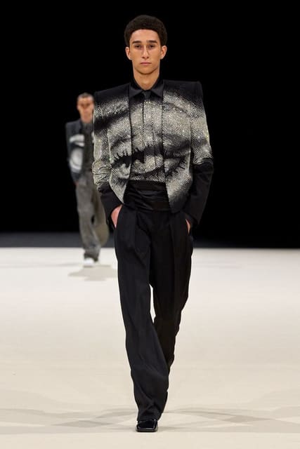 Balmain Homme F/W 24 Show — Balmain