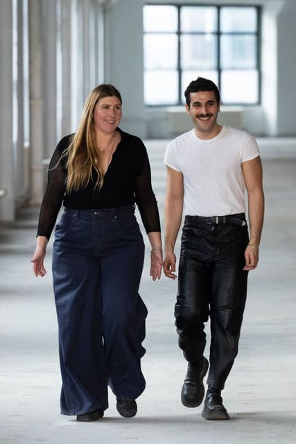 Mike Eckhaus and Zoe Latta