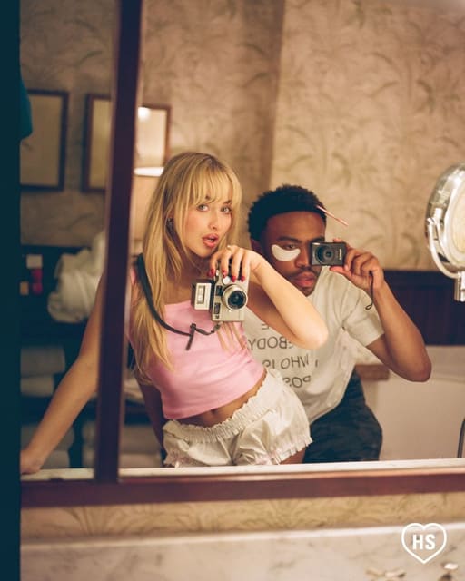 SABRINA CARPENTER & KEVIN ABSTRACT REALL... — Highsnobiety