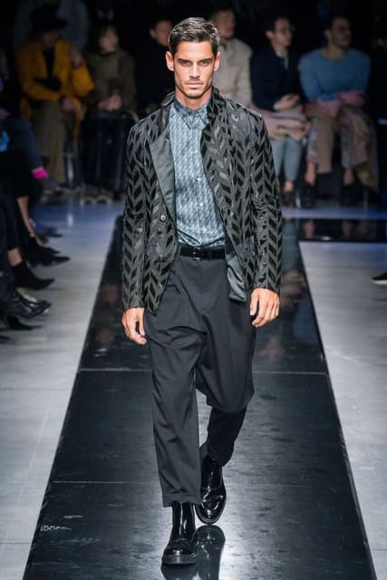Giorgio Armani F/W 19 Show — Giorgio Armani