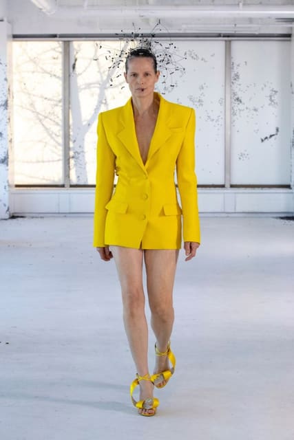 Area Spring Summer 23 Runway — Area