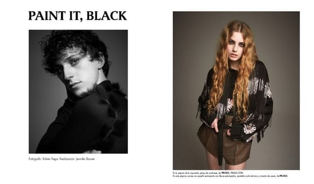 PAINT IT, BLACK - Photography: Ruben Veg... — White Paper by ______