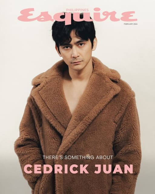 Esquire Philippines February 2024 Cover by Borgy Angeles: Cedrick Juan — Esquire Philippines