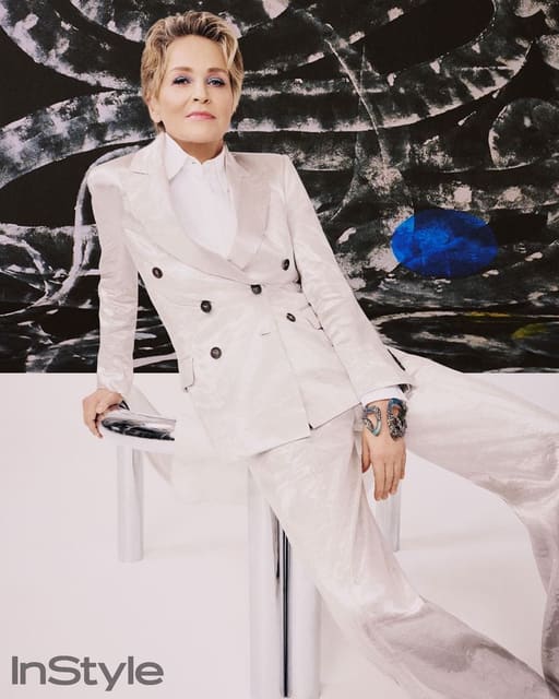 SHARON STONE — InStyle U.S.
