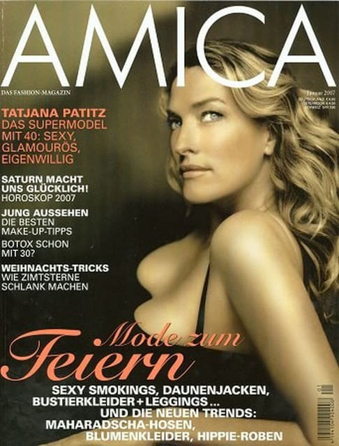 Amica Germany January 2007 Cover — Amica Germany