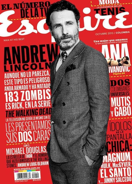 Esquire Colombia October 2013 Cover — Esquire Colombia
