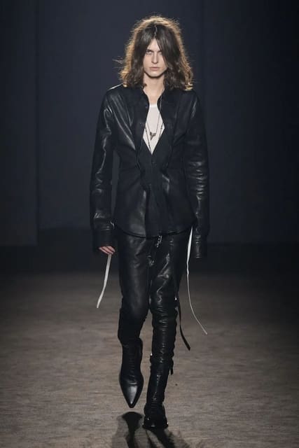 Ann Demeulemeester F/W 24 Show — Ann Demeulemeester