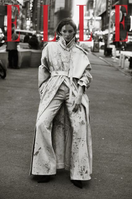 The girl in the big city : Shot by Nick ... — Elle Bulgaria