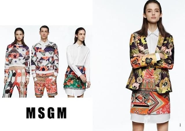 MSGM S/S 14 — MSGM