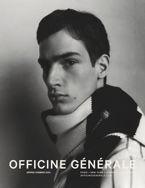 Officine Générale S/S 2024 Campaign — Officine Générale