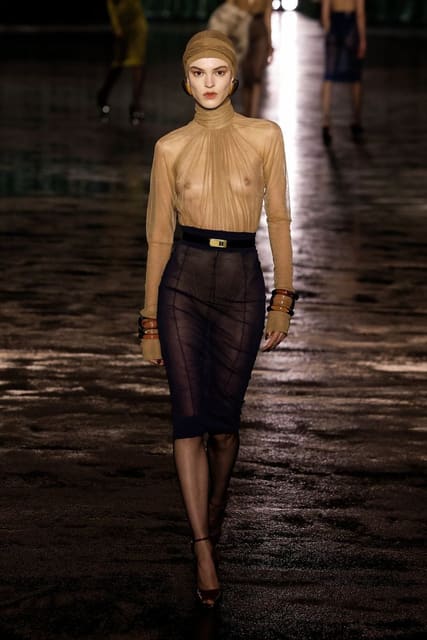Saint Laurent F/W 24 Show — Saint Laurent