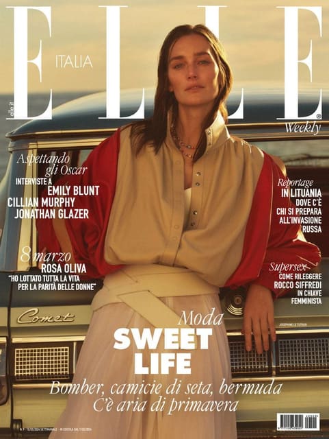 Elle Italia March 2024 Cover — Elle Italia