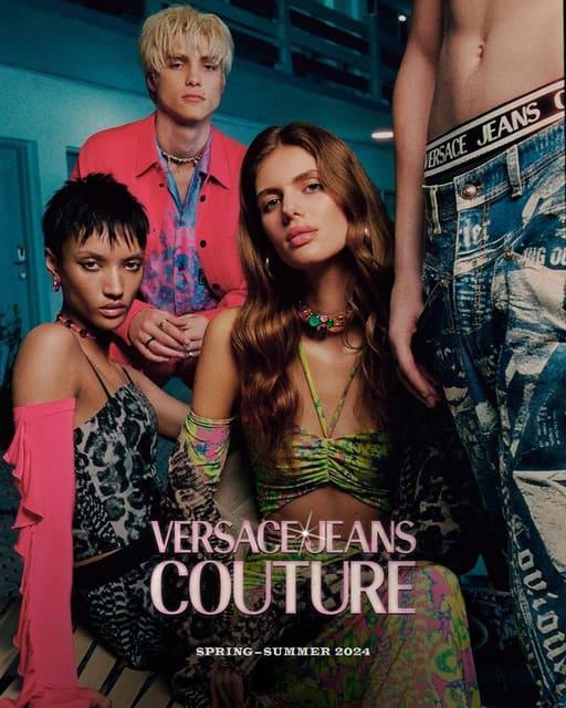 Versace Jeans Couture S/S 2024 Campaign — Versace Jeans