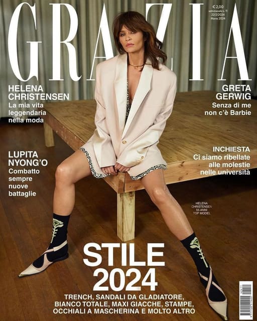 Grazia Italy March 2024 Cover — Grazia Italy