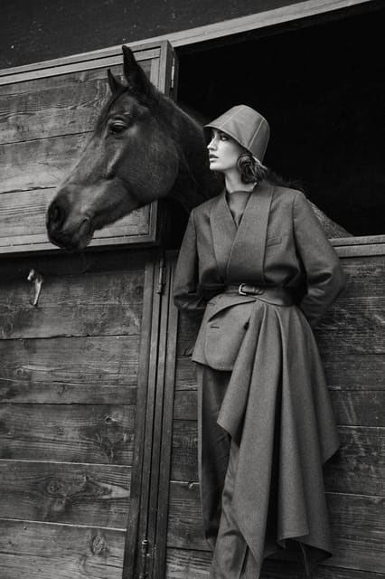 Horse Power by Oksana Baranchykova — Harper's Bazaar Kazakhstan